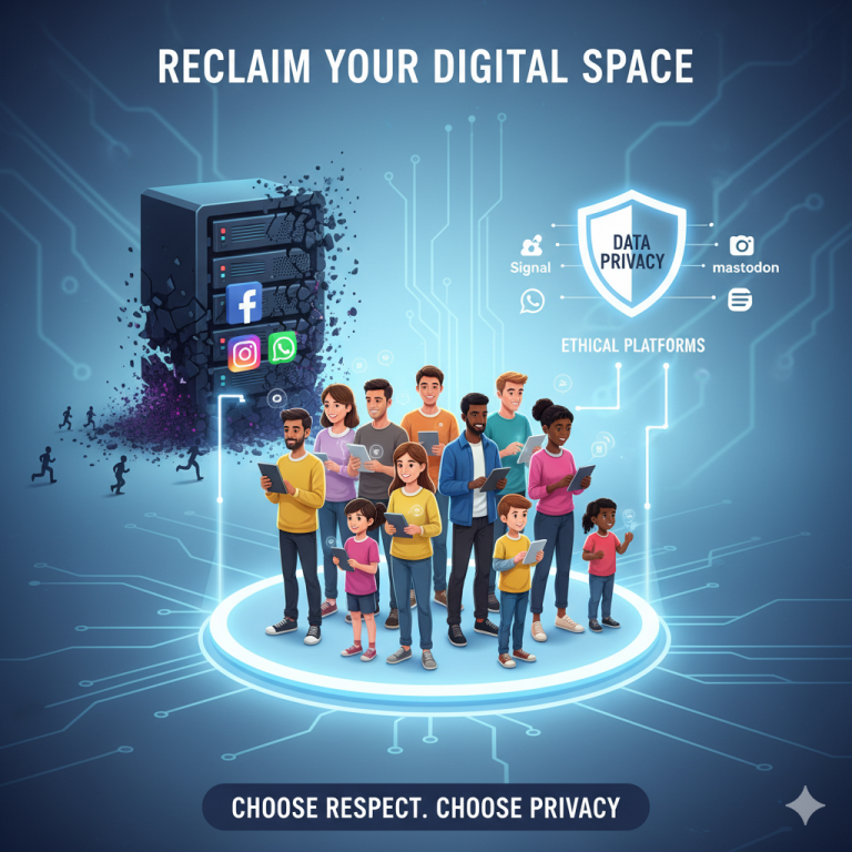 Reclaim your digital space. Chose Respect. Chose Privacy